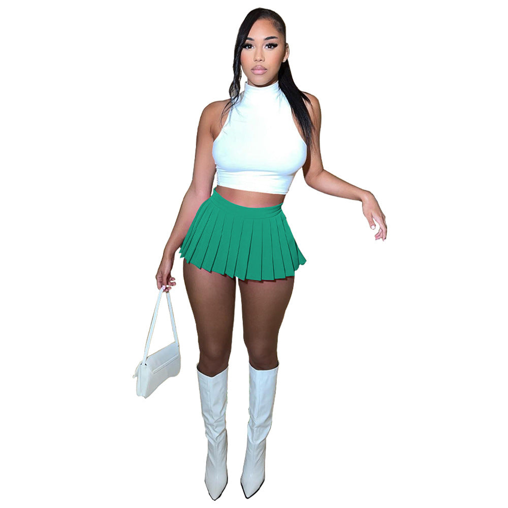 MALYBGG fashion-high-waisted-pleated-mini-skirt-1347ly-copy
