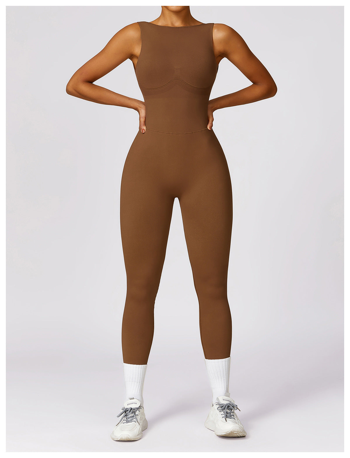 MALYBGG Yoga Catsuit for Backless Elegance 7448LY