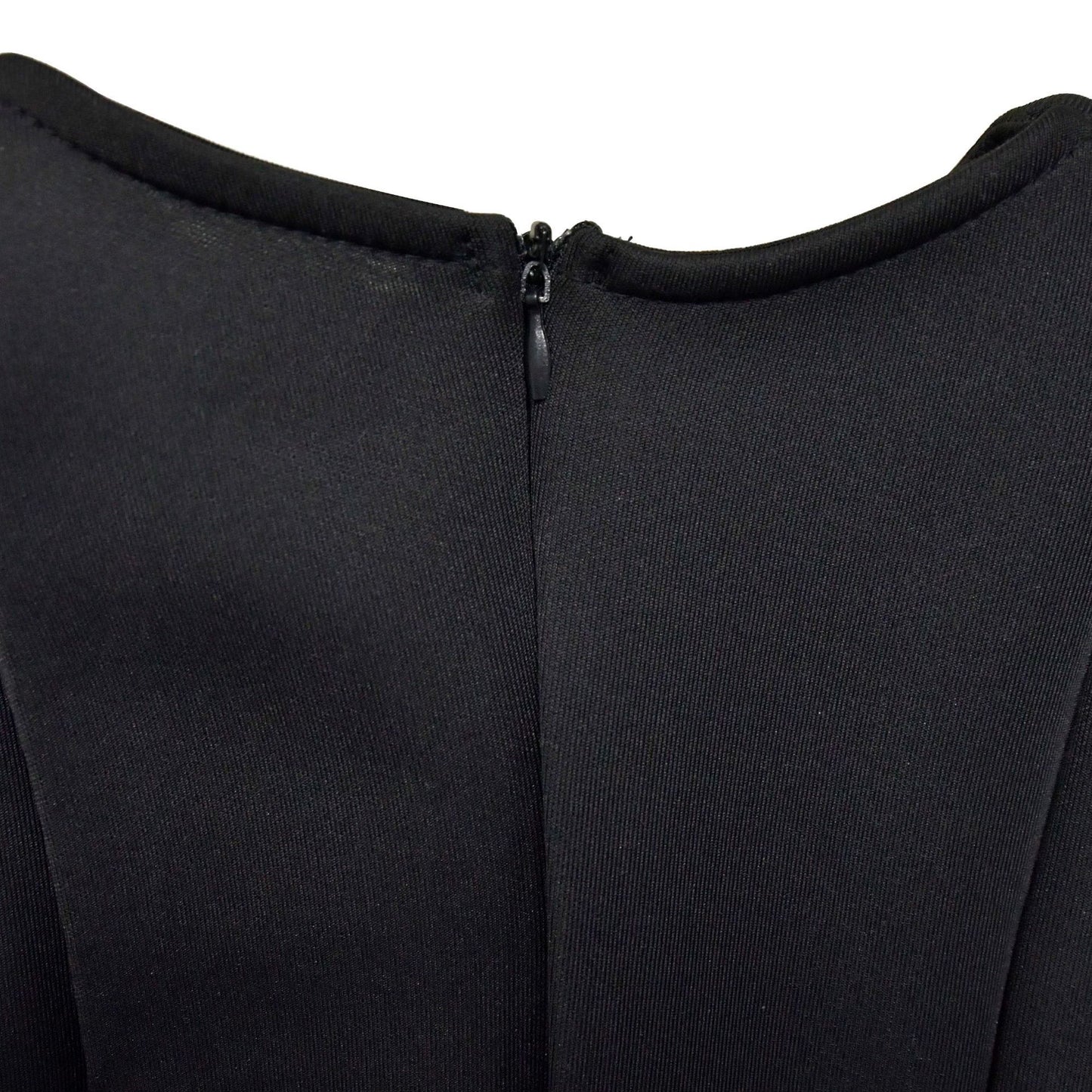 MALYBGG Monochrome Belted Frilled Irregular Hem Dress 6740LY