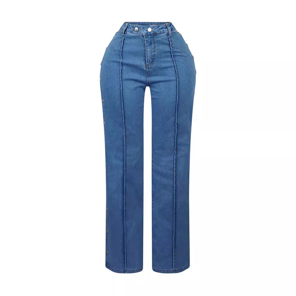 MALYBGG Stretch denim pants Street slacks ZZ-27845