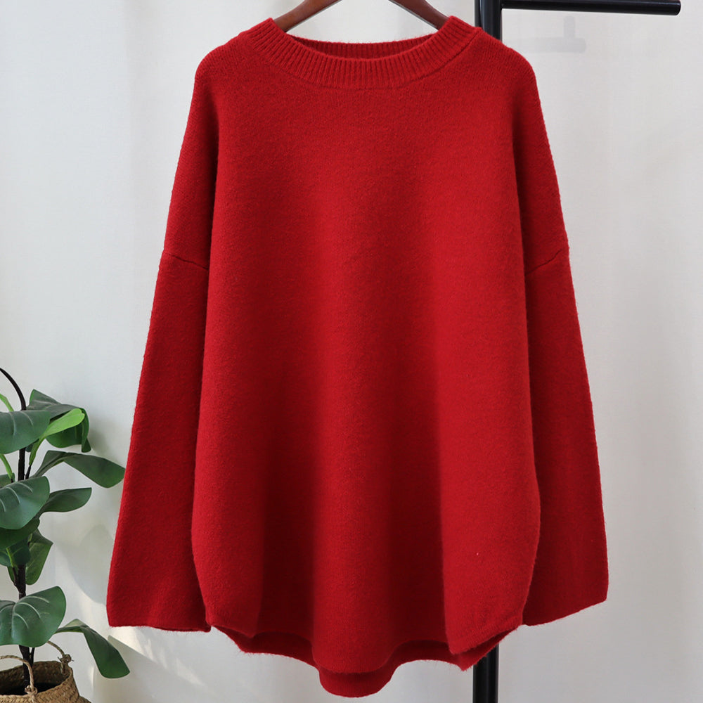 MALYBGG Knit Sweater Top for Women 1056LY