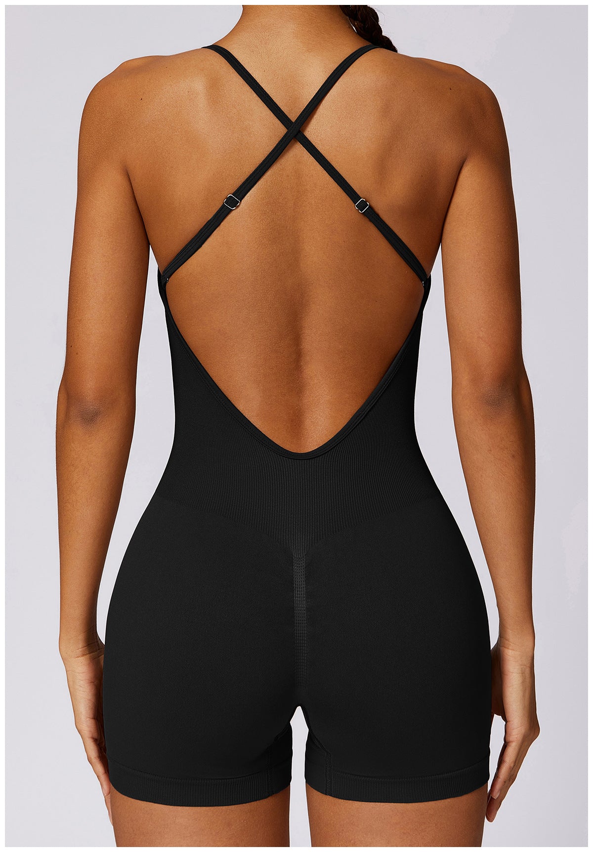 MALYBGG Seamless Yoga Romper for Women 7384LY